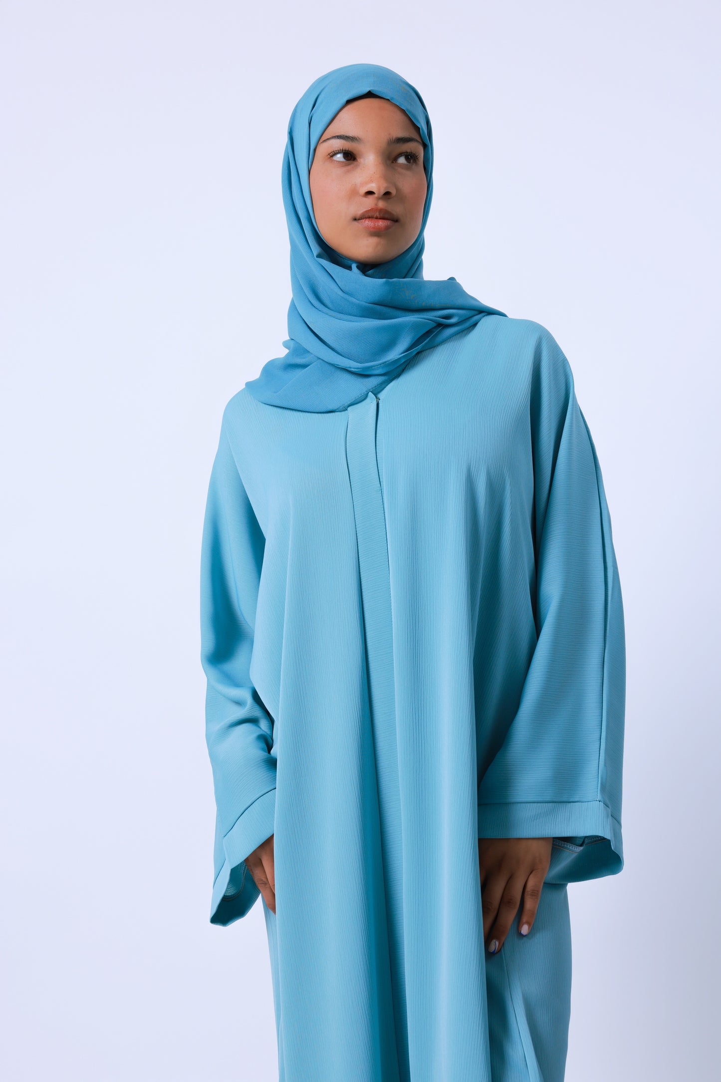 Basis Abaya blauw