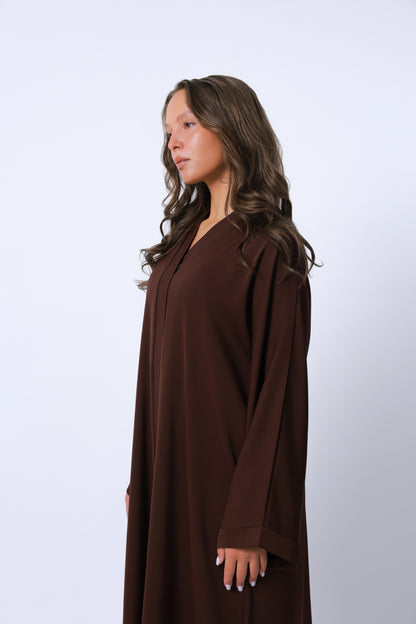 Basis Abaya chocoladebruin