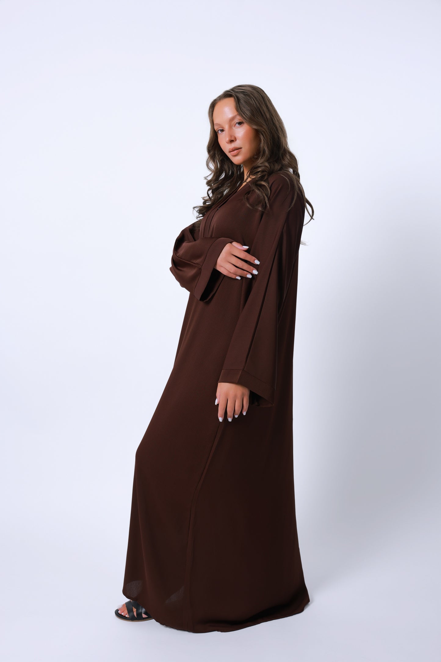 Basis Abaya chocoladebruin