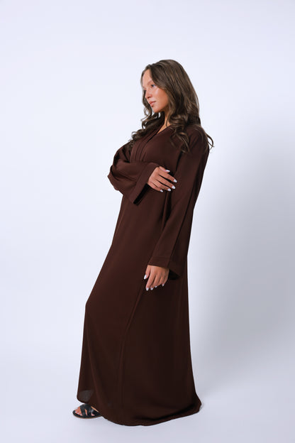 Basis Abaya chocoladebruin